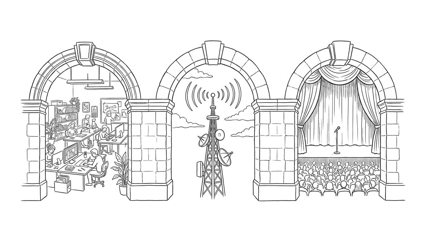 Illustrazione: tre ambiti di mercato